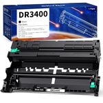 Skydo DR3400 Drum Unit Compatible for Brother DR-3400 Drum for HL-L6250DN, HL-L6300DW, HL-L6400DW, HL-L6400DWT, DCP-L5500DN, HL-L5100DN, HL-L5200DW, MFC-L5700DN, MFC-L5750DW, MFC-L6800DW Printer