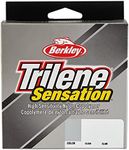 Berkley Trilene® Sensation, Clear, 2lb | 0.9kg Monofilament Fishing Line, Suitable for Freshwater Environments, 330yd | 301m, Clear Clair