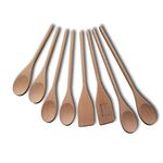 Tianfeng 8pcs Wooden Spoon Utensil Set, Durable Eco-Friendly Kitchen Tools, Perfect for Nonstick Pan and Cookware