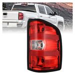 Rear Tail Lights Assembly Fit Chevy Silverado 1500 2007 2008 2009 2010 2011 2012 2013 Chevrolet HD 2500HD 3500HD Sierra 3500 07 08 09 10 11 12 13 14 Taillight Brake Bulb Lamp Right Side