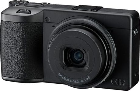 RICOH GR IV Monochrome Premium Digital Compact Camera with Monochrome-Dedicated 25.7MP APS-C Size CMOS Sensor, 28mm F2.8 GR Lens, max. ISO 409600, built-in Red Filter, in-body SR, slim, compact design