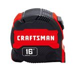 CRAFTSMAN Tape Measure, Compact Easy Grip, 16 FT (CMHT37441S)