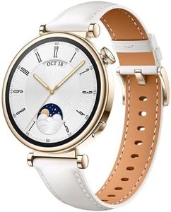 HUAWEI Watch GT 4 Montre Connectée Femme Jusqu'à 14 Jours d'autonomie - Compatible avec iOS et Android - Suivi de la fréquence Cardiaque - Montre Sport, SpO2 et GPS - 41MM Blanc Version FR
