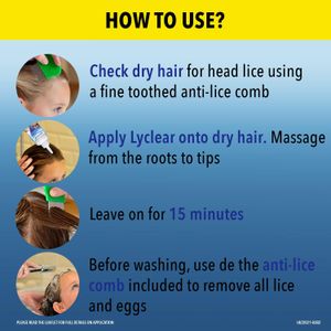 Lyclear Head Lice Shampoo 200ml – Effective Treatment for Lice Removal