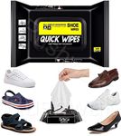 Rushwak Shoe Wipes Sneaker Wipes (1 Pack of 80 Pcs) Instant Sneaker Cleaner Shoe Cleaning Wipes Sneaker Wipes for Shoes Quick Remove Dirt Stain Shoe Cleaner Wipes Shoe Wipes for Sneakers Cleaning Kit