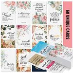 Dessie Prayer Cards - 60 Mini Scripture Cards with Assorted Bible Verses. Perfect for Women’s Bible Studies, Daily Devotional for Women and Inspirational Christian Gift for Women