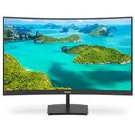Philips 241E1SC - 24 Inch FHD Curved Monitor, 75Hz, VA, 4ms, AMD FreeSync, SmartImage, LowBlue Mode (1920 x 1080, 250 cd/m², HDMI/VGA)