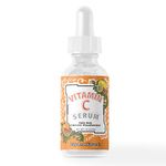 LilyAna Naturals Vitamin C Serum for Face - Face Serum with Hyaluronic Acid and Vitamin E, Anti Aging Serum, Reduces Age Spots and Sun Damage, Promotes Collagen and Elastin - 1oz