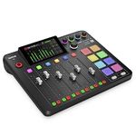 RØDE RØDECaster Pro II All-in-One Production Solution for Podcasting, Streaming, Music Production and Content Creation, Black