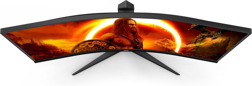 AOC 34" Curved Gaming Monitor – UltraWide QHD, 144Hz