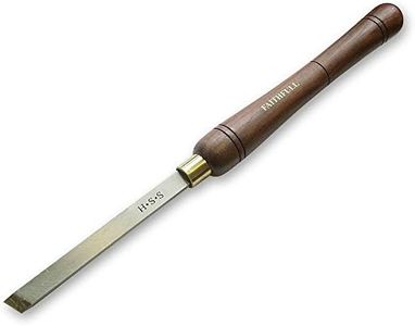 Faithfull HSS 15mm Plain Skew Full Length Woodturning Chisel