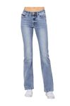 Judy Blue Women's Mid Rise Bootcut Jeans 82337, Light Blue, 15