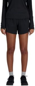 New Balance Women's RC Short 5", Black, Large