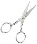 Fiskars Gingher 01-005273 Curved Embroidery Scissors, 4-Inch