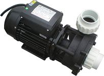 Weixelbaumer Whirlpool Jet Pump LP200, 1500 Watt, 2 HP, 535 Liters/Min, Cast Iron, Black