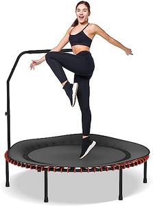 Ouroad 48" Mini Trampoline Fitness Rebounder for Adults and Kids Indoor&Outdoor Max Load 150kg