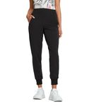 PUMA GOLF Womens W Pierview Jogger Pants, Puma Black, X-Small US, Puma Black, XS