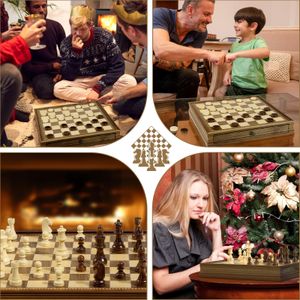 Peradix Magnetic Wooden Chess Set – Portable Board Game
