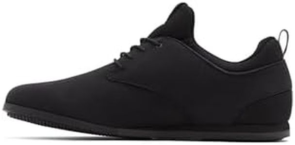 ALDO Men's Preilia Sneaker, Black Smooth, 7