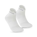 Syounaa Sports Socks for Men & Women (Ankle socks) - Enhanced Oxygenation and Recovery | Durable Ankle Socks for Running, Gym and Outdoor Activities | Beige (Non-Padded) (Large)