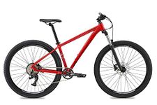 Eastern Bikes Alpaka 29" Lightweight MTB Mountain Bike, 9-Speed, Hydraulic Disc Brakes, Front Suspension Available in 4 Frame Sizes. (17", Red)