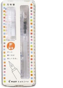 Pilot Kakuno Fine-Nib Fountain Pen, Non Color Body (Fka-1Sr-NCF)