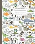 Dinosaur Composition Notebook: Writ