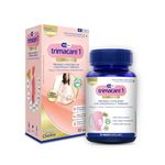 TRIMACARE™ 1 Advance |1st Trimester | Pregnancy Multivitamin with Folic Acid, DHA & Iron | New Formula with Choline | 20+ essential nutrients (Pack of 1) |