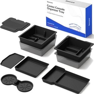 Sewcore 2026 Center Console Organizer for Tesla Model 3 Highland 2024-2026