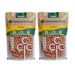 Conscious Food Organic Raw Peanut | Local Farm in Maharashtra | Groundnut| Healthy Tasty Snack | Value Pack Moongfali - 1kg Pack of 2 (500g x 2)