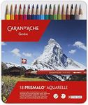 Caran d'Ache SG Education CD 0999-318 Prismalo Aquarelle Watercolour Pencil (Pack of 18)