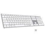 White Wireless Full Size Keyboard: 