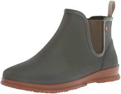 BOGS Women's Sweetpea Ankle Waterproof Rain Boot, Sage, 10