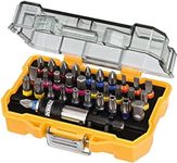 DEWALT DT7969-QZ, 32 Piece XR Professional Magnetic Screwdriver Bit Accessory Set, Yellow