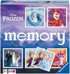 Ravensburger - 20890 - Disney Frozen Memory®, der Spieleklassiker für alle Frozen Fans, Merkspiel für 2-8 Spieler ab 3 Jahren