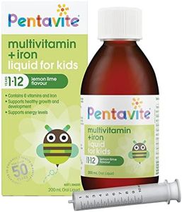 Pentavite Kids Multivitamin + Iron Liquid 200 ml, Lemon Lime