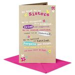 American Greetings Birthday Card for Sister (We're Sisters)