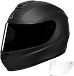 TRIANGLE Motorcycle Helmets Full Face Helmet for Adult Men Women with Tinted and Clear Visor DOT Approved