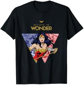 Wonder Woman 80th Believe in Comic Book Wonder Camiseta