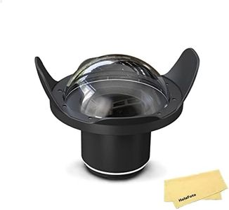 SeaFrogs WA006-A Optical Acrylic 40M/130FT 8" inch Wide Angle Dome Port Fisheye Wide-Angle Lens for Waterproof Camera Case (?90mm L106mm)
