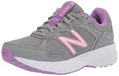 New Balance Women's 460 V3 Running Shoe, Grey/Oyster Pink, 8