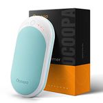 OCOOPA Hand Warmer Rechargeable, 5200mAh Electric Hand Warmer Portable Power Bank, Heat Therapy Great for Outdoor Sports, Hunting, Golf, Camping, Warm Gifts for Women, Men