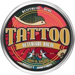 Tattoo Balm Salve (15ml) - Tattoo Aftercare Balm, Tattoo Moisturiser Promotes Healing & Protection of Tattoo, Tattoo Brightening Cream Helps Revitalise Old Tattoo, Made from All Natural Ingredients