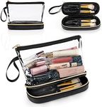 Ethereal Travel Makeup Bag, Clear C