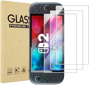 ProCase Tempered Glass Screen Protector for 2025 Nintendo Switch 2, Film Guard Rounded Edge Ultra-Thin HD Clear Glass Screen Protector for 7.9-Inch Nintendo Switch 2025-3 Pack