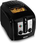 Tower T17002 Deep Fat Fryer with Adjustable Thermostat, 3L, 2300W, Black