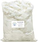 5 LB Super Clean Wool Filler for Stuffing, Needle Felting, Blending and Dryer Balls. Natural White