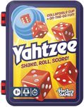 Yahtzee Dice Game | with Collapsible Cup & Storage Case | Fun Family Games for Kids, Teens, Adults | 30 Mins. | 2 or More Players | Ages 8+ (English & French Version)