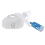 VMS INDIA 2000ML Potty Pee Bottle Male Urinal Collector for Hospital Travel 160cm Tube