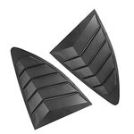 Aramox Rear Quarter Window Louvers 2 pcs/set Spoiler Panel Fit for 86 GT86 2013-2019 ABS Stickers